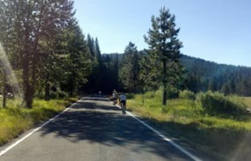 Opportuntity to Bike Lassen Park Main Road without Vehicular Traffic