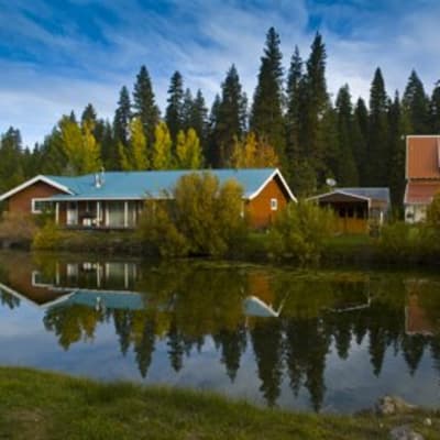 Pond at St. Bernard Lodge