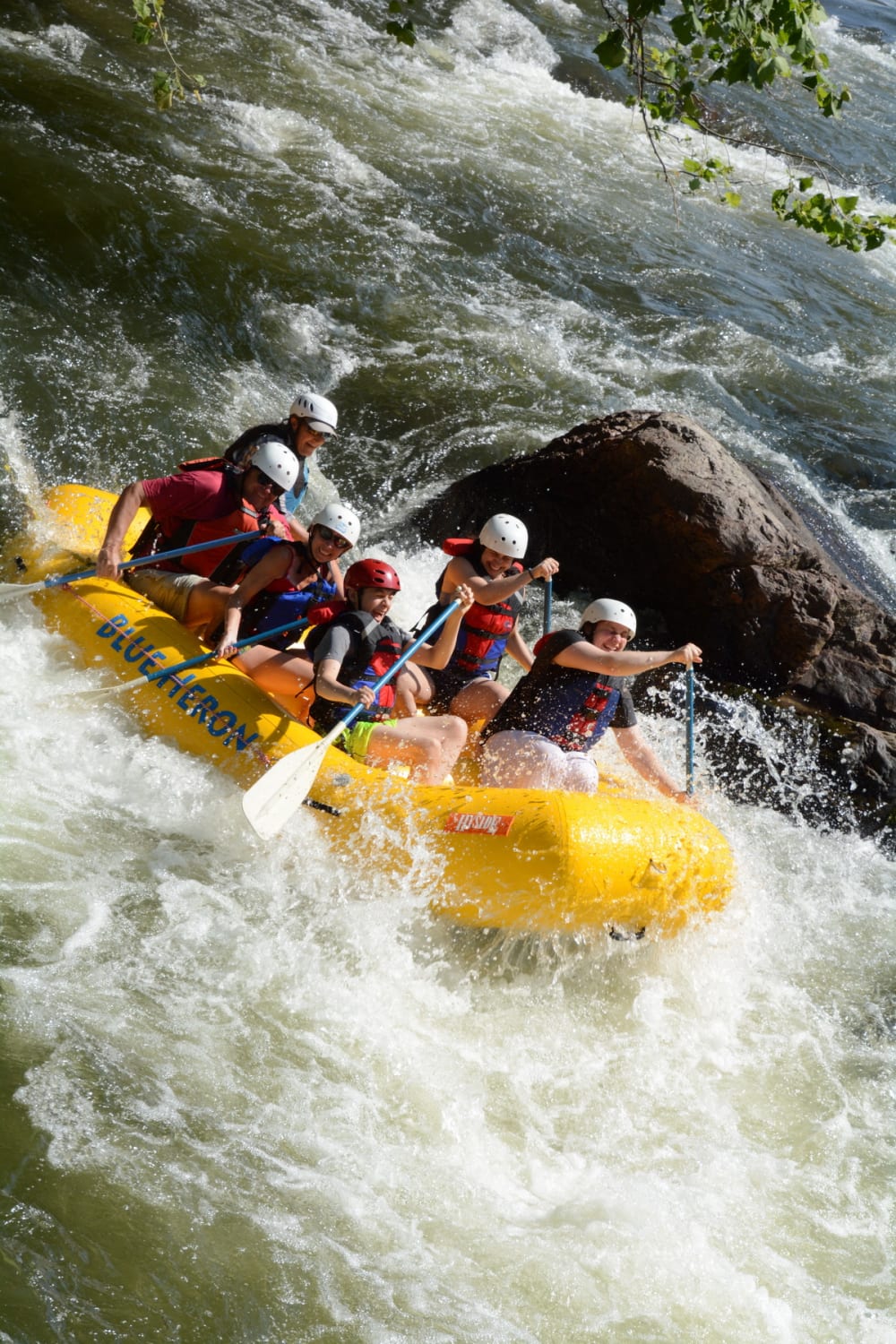 Whitewater rafting adventures in Asheville