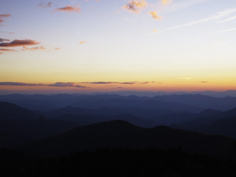 Highlights of the Blue Ridge Parkway near Asheville