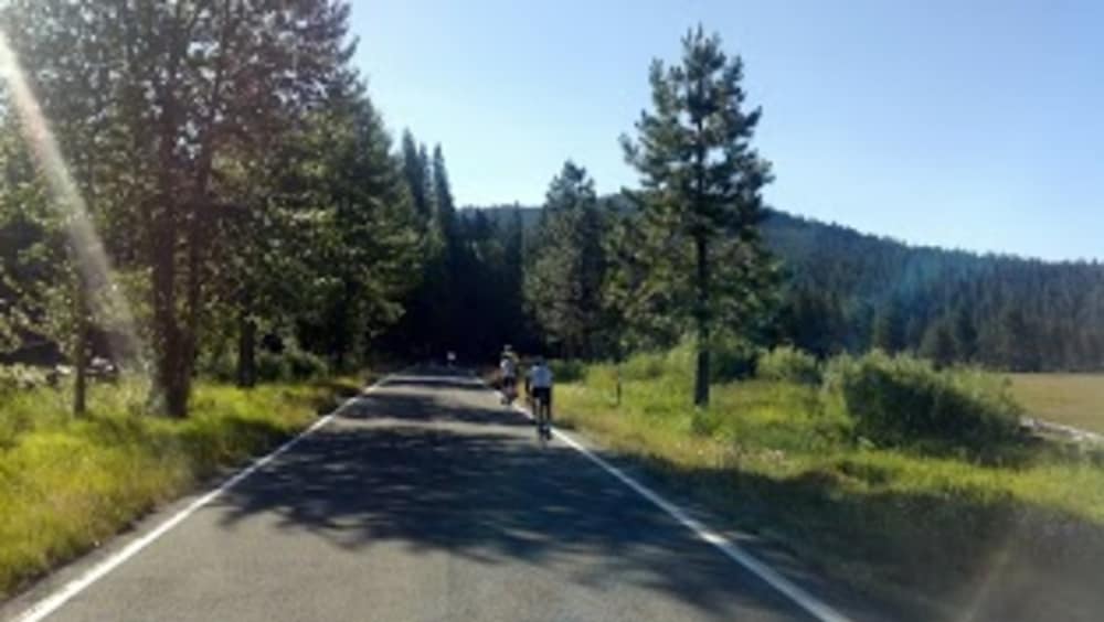 Opportuntity to Bike Lassen Park Main Road without Vehicular Traffic