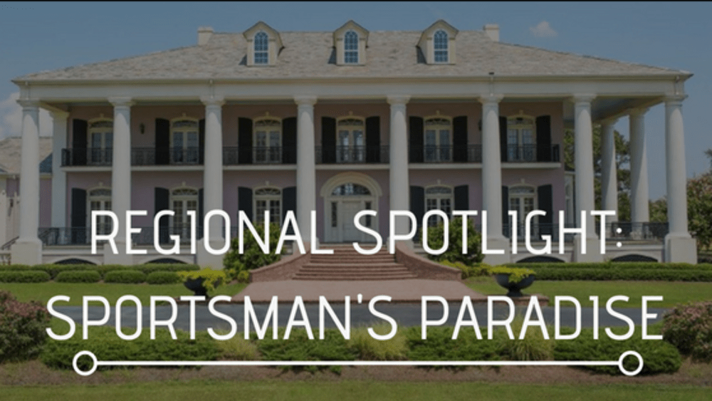 Regional Spotlight Sportsman S Paradise Louisiana Bed And